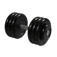 Гантель Профи с вращающейся ручкой, 33,5 кг MB Barbell MB-FdbM-B33,5