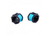 Олимпийские замки Live Pro Lite Barbell Collars LP8062 пара, черный\синий
