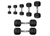 Гантель 2,5кг Perform Better Rubber Encased Hex Dumbbells 4137-2,5\BK-25-00