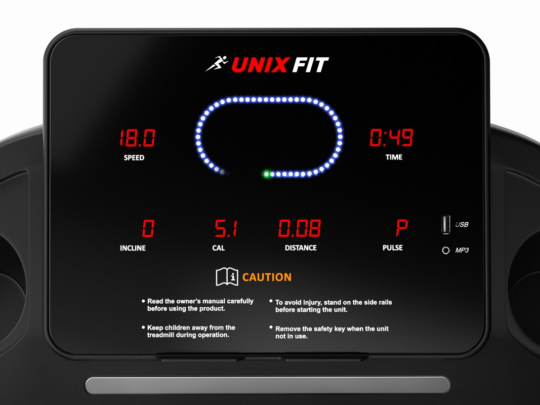 Беговая дорожка UnixFit FIT ST-630R Black 1067_800