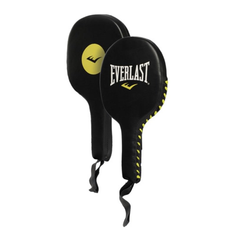 Лапы-ракетки Everlast Leather Punch Paddles 2900000 800_800