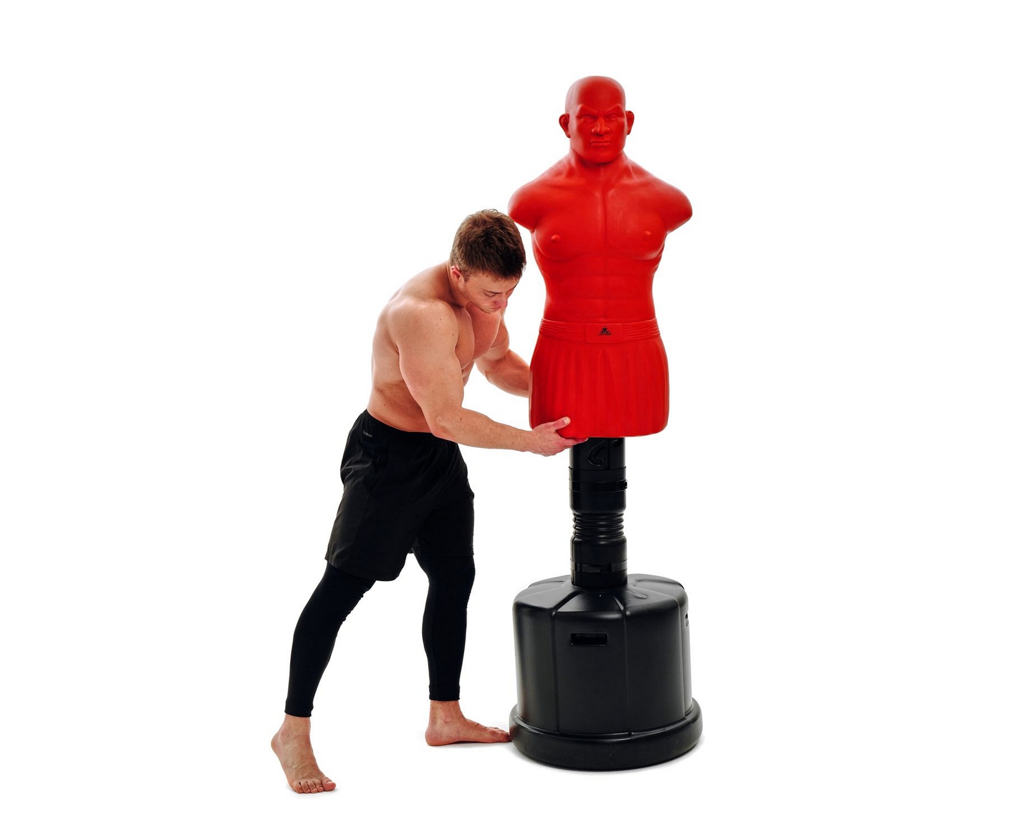 Манекен c регулировкой высоты DFC Boxing Punching Man-Heavy TLS-AR красный 2000_1636