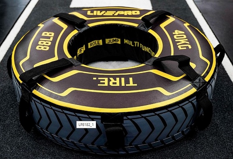 Функциональная шина Live Pro Tire LP8182-60\BL-00-00 черный\голубой 800_545