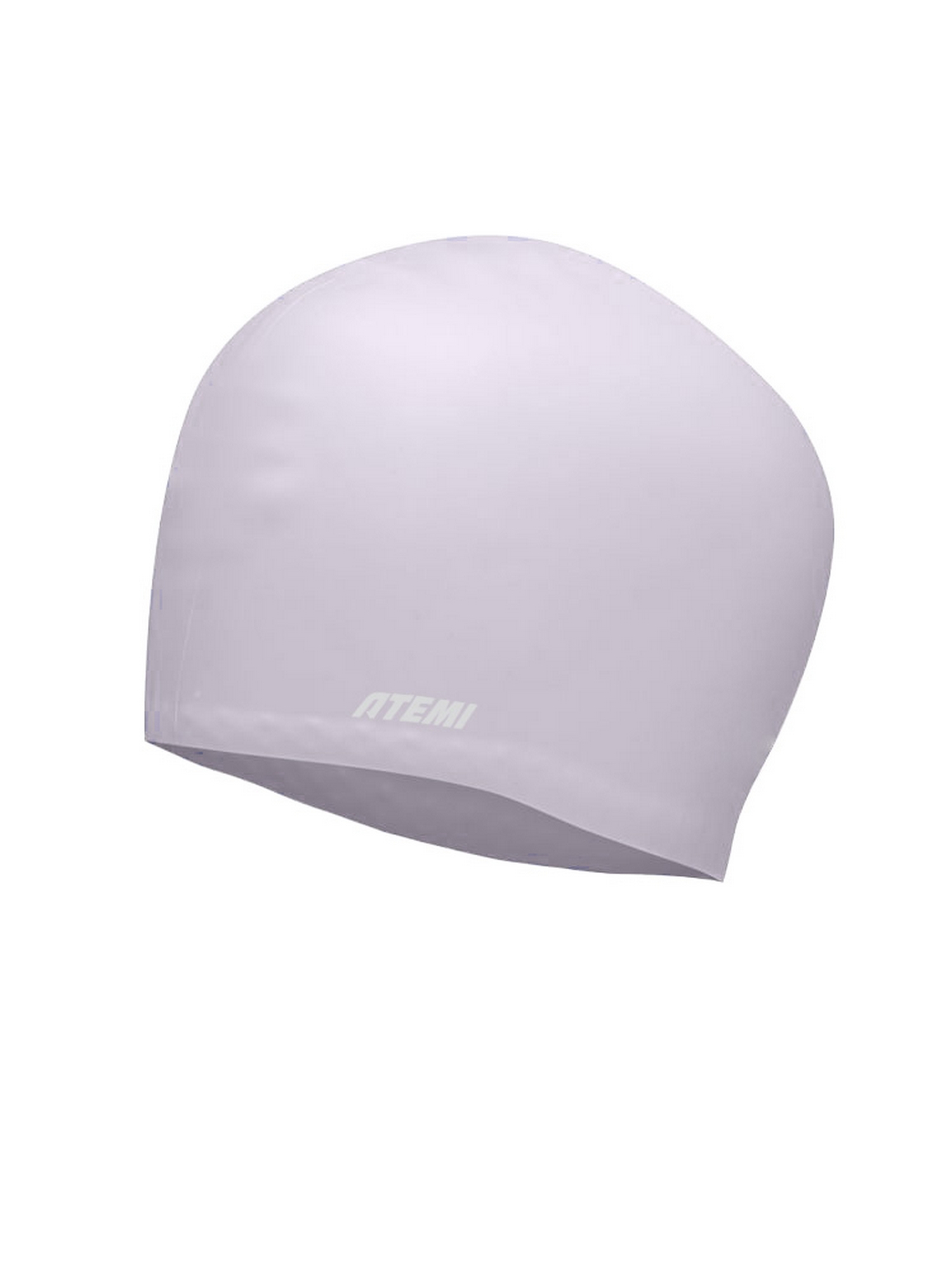 Шапочка для плавания Atemi long hair cap Violet flower TLH1LP сиреневый 1500_2000