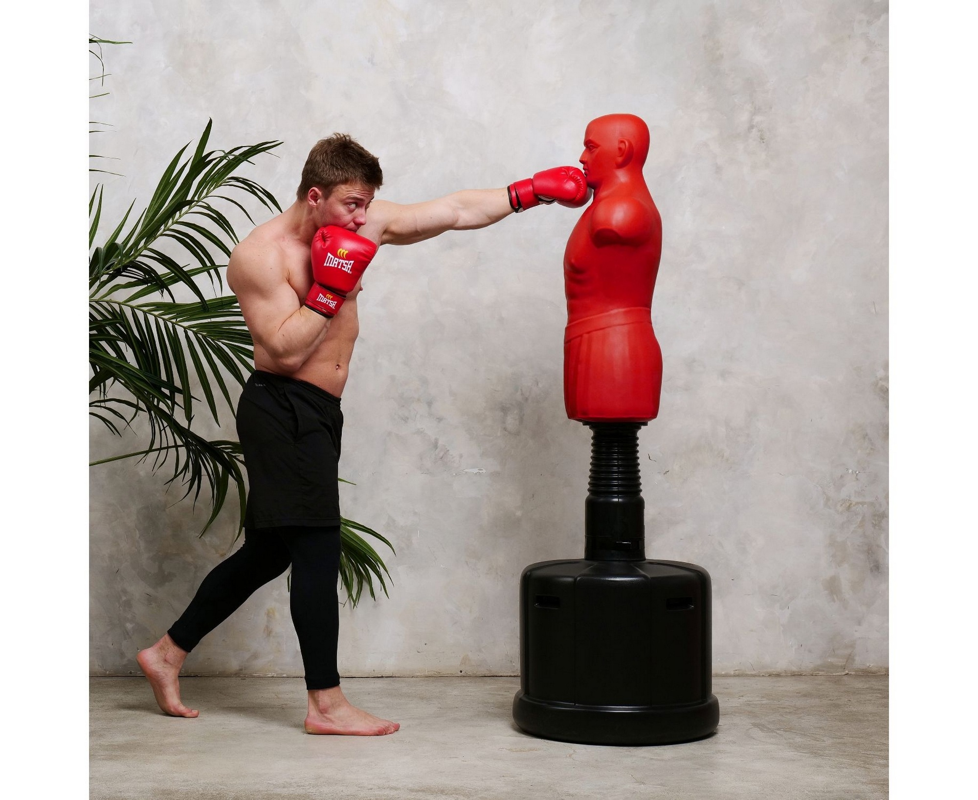 Манекен DFC Boxing Punching Man-Medium TLS-BR красный 2000_1636